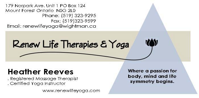 Renew Life Therapies and Yoga