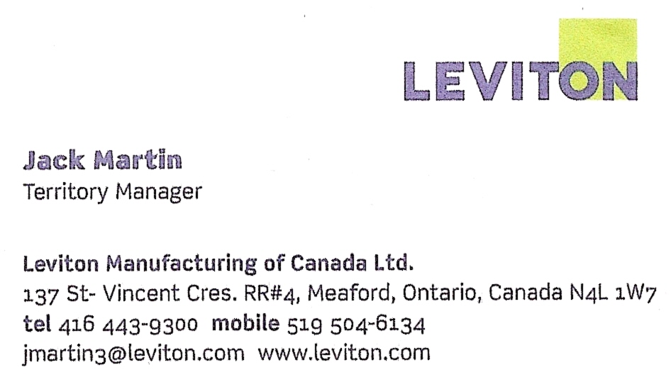 Leviton Manufacturing of Canada Ltd