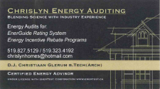 Chrislyn Energy Auditing
