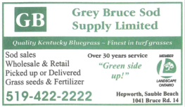Grey Bruce Sod Supply Ltd.