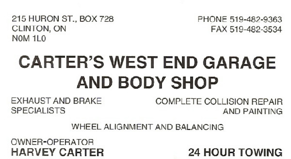 Carter's West End Garage and Body Shop