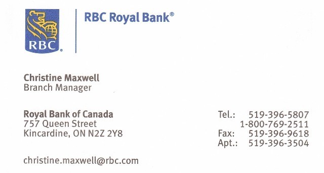 Royal Bank of Canada - Kincardine
