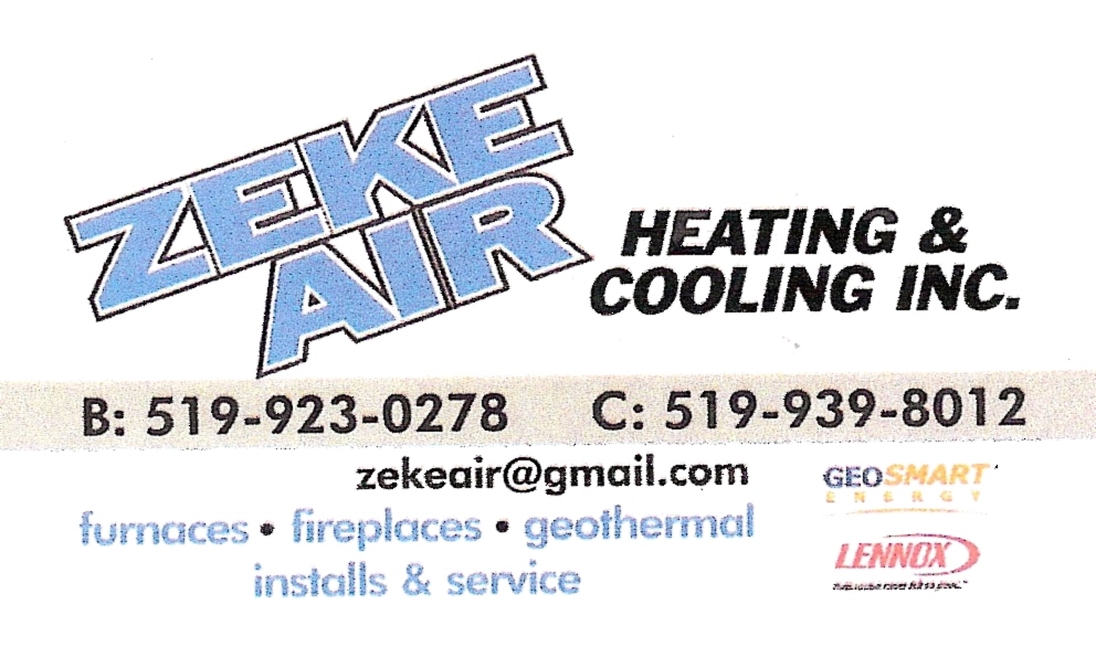 ZEKE AIR Heating and Cooling Inc.