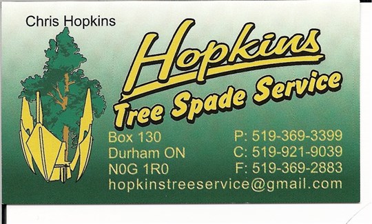 Hopkins Tree Spade Service