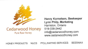 Cedarwood Honey