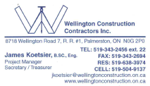 Wellington Construction Inc. 