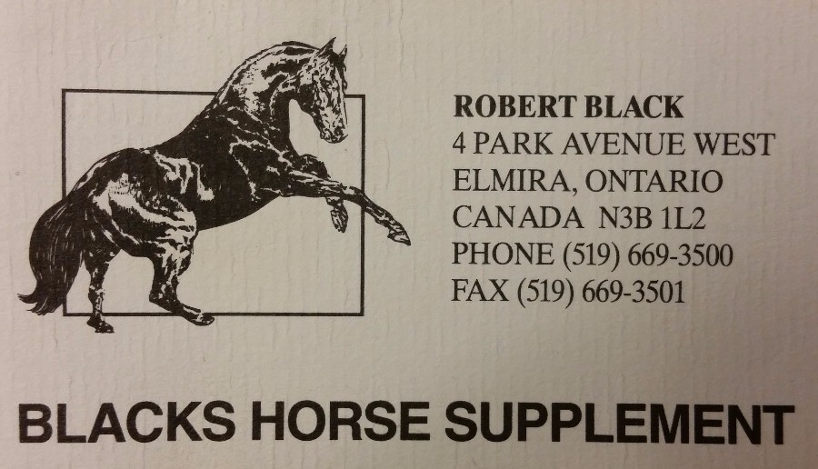 Blacks Horse Supplement