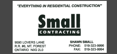 Small Contracting