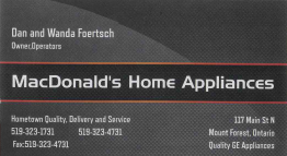 MacDonald's Home Appliances