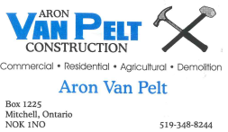 Aron Van Pelt Construction