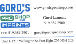 Gord's Pro Shop and Imprints