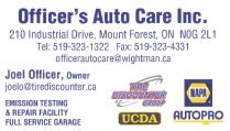 Officer's Auto Care Inc.