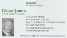 Jim Scott, Financial Advisor