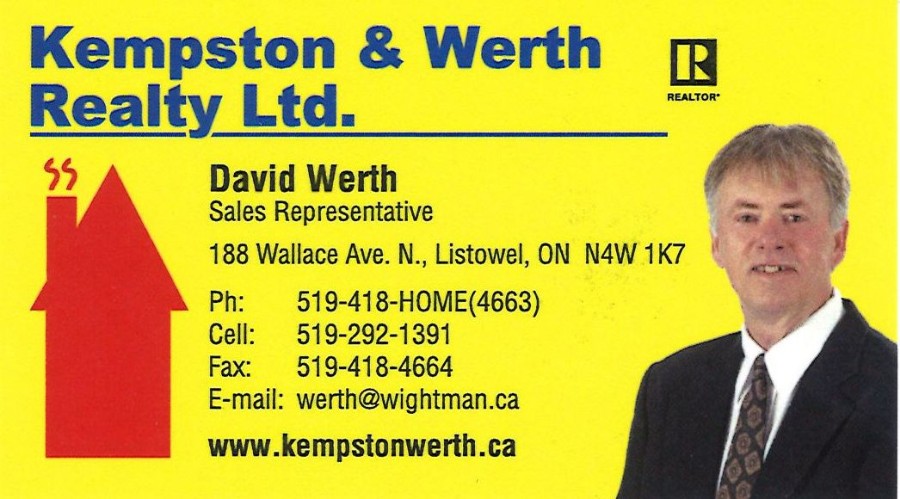 David Werth - Kempston & Werth Realty Ltd.