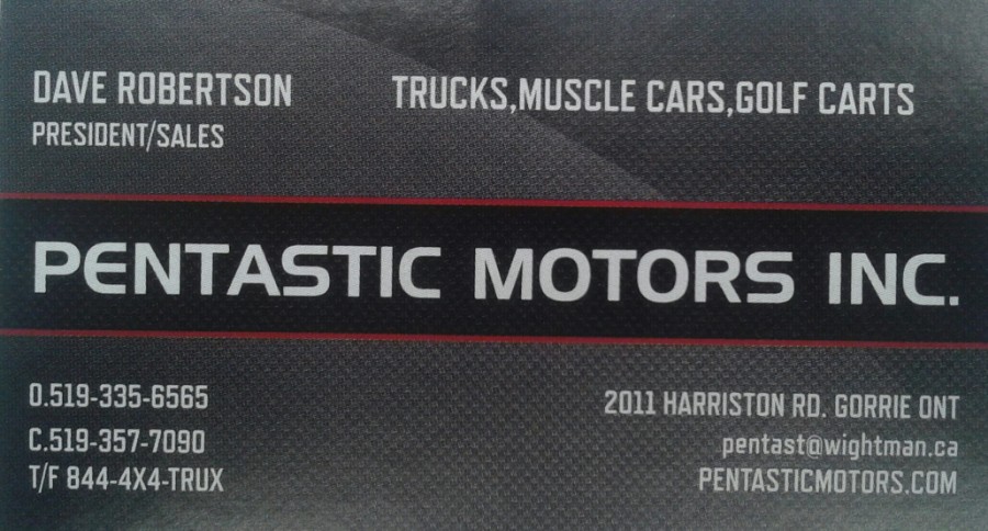 Pentastic Motors Inc.