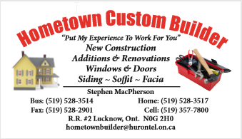 Hometown Custom Builder