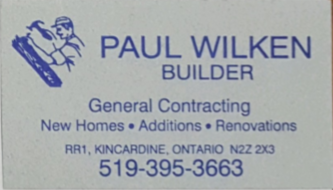 Paul Wilken Builder