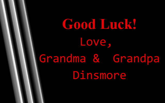 Grandma & Grandpa Dinsmore