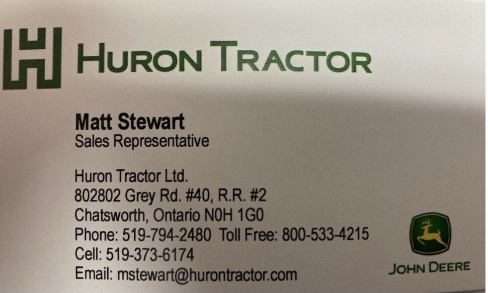 Huron Tractor * Matt Stewart