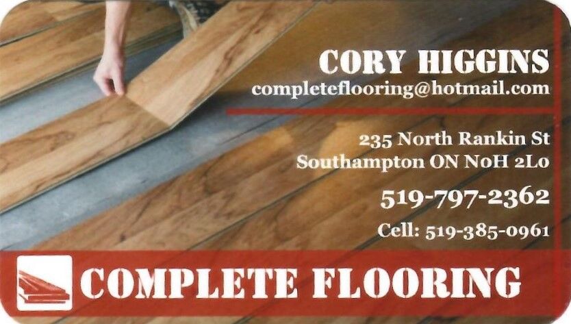 Complete Flooring - Cory Higgins