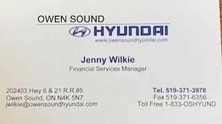 Jenny Wilkie - Owen Sound Hyundai