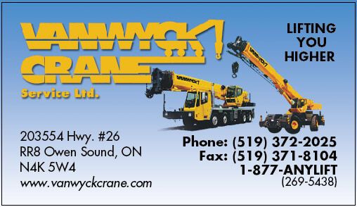 Vanwyck Crane Services Ltd.