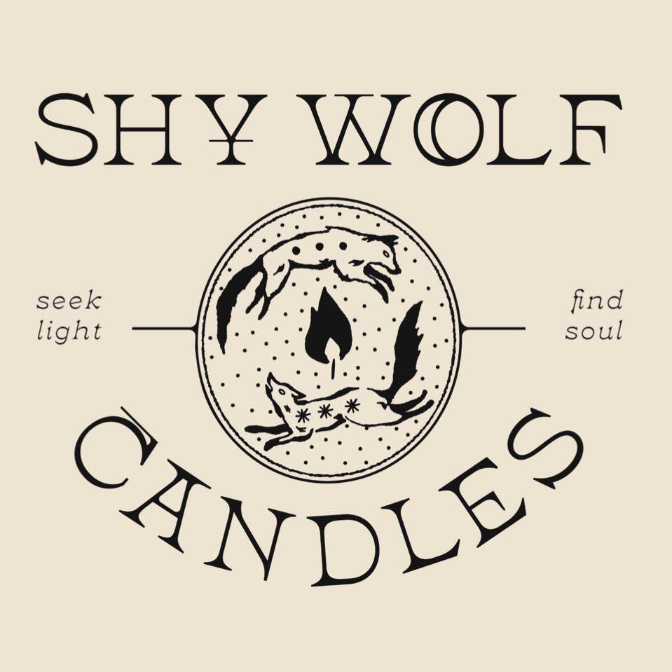 Shy Wolf Candles